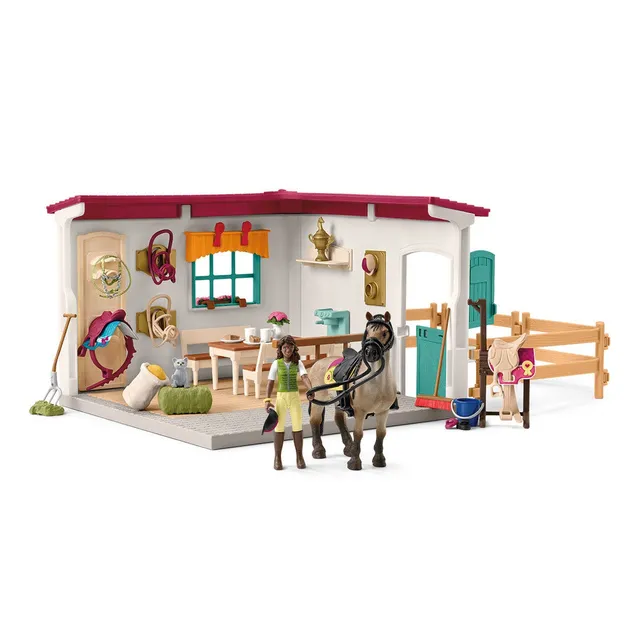 schleich-horse-club-42591-sattelkammer-spielset-mit-zubeh-r image 1