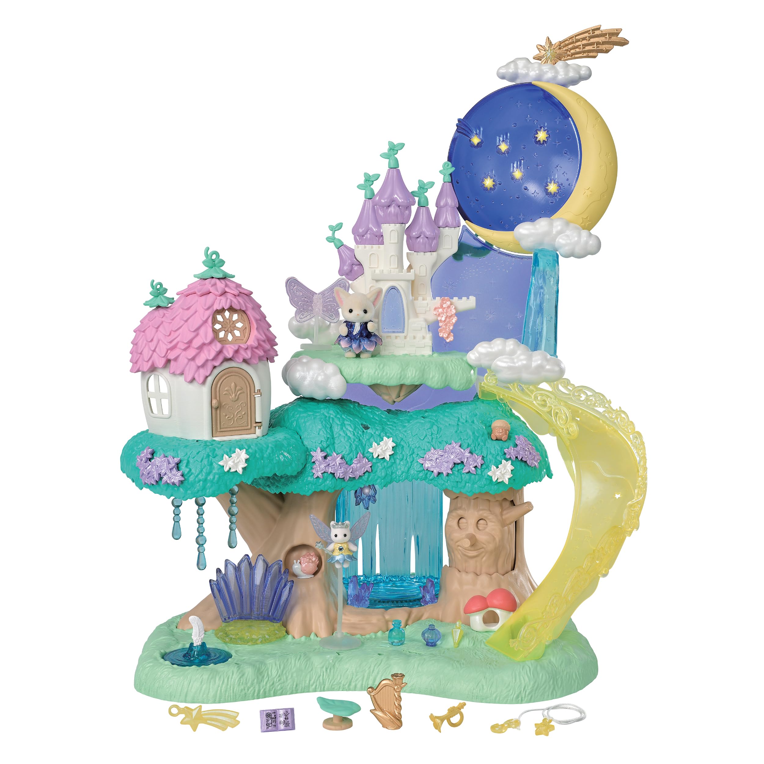 sylvanian-families-waldfeenschloss-5857-spielset-figuren image 1