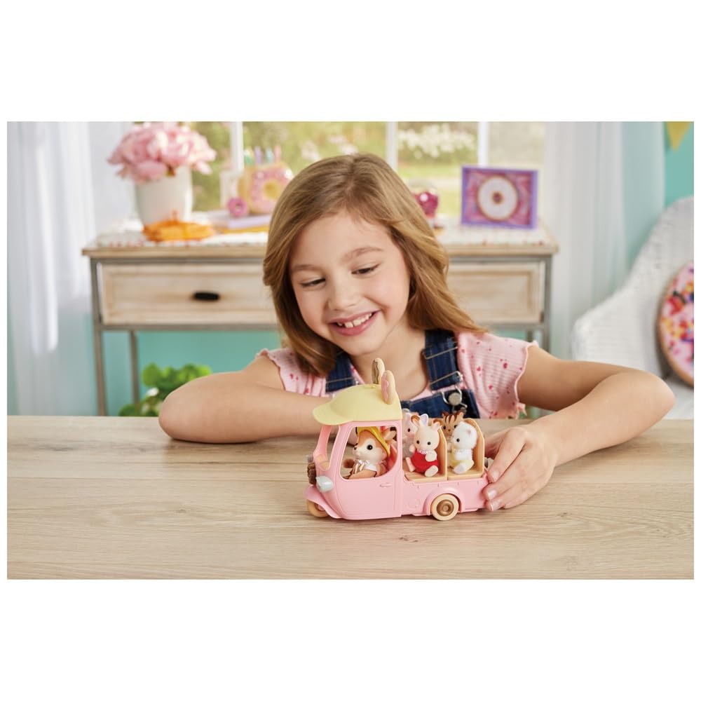 sylvanian-families-town-5808-donutwagen-spielset-mit-reh-figur image 6