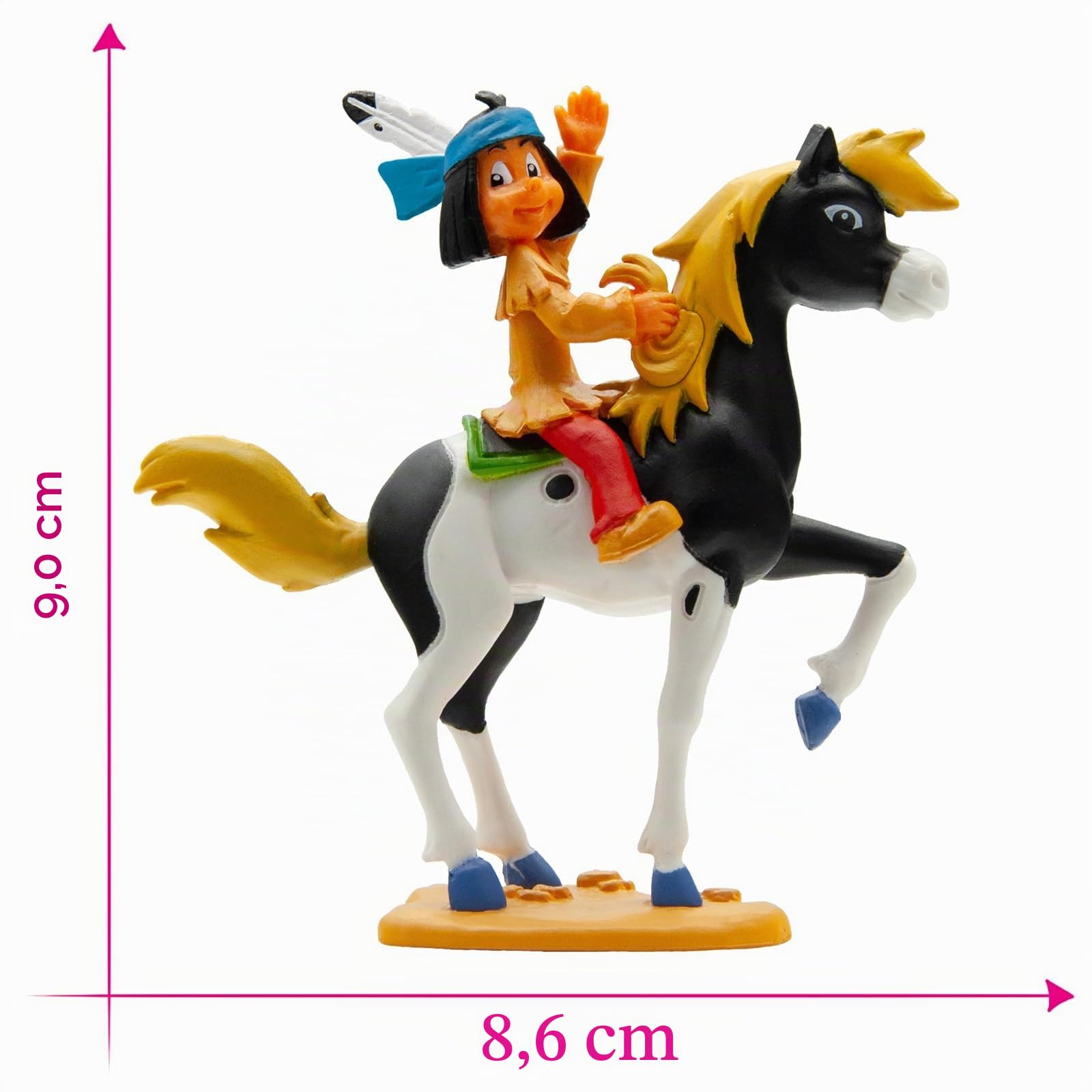 bullyland-yakari-kleiner-donner-43355-figur-9-cm image 2