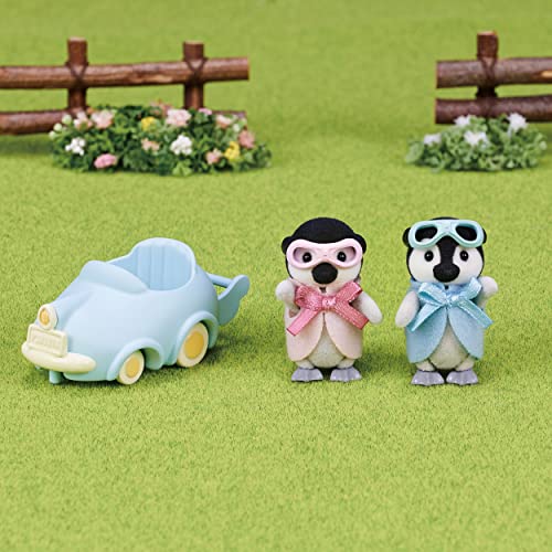 sylvanian-families-5695-pinguin-fahr-und-spielset-mit-auto image 8