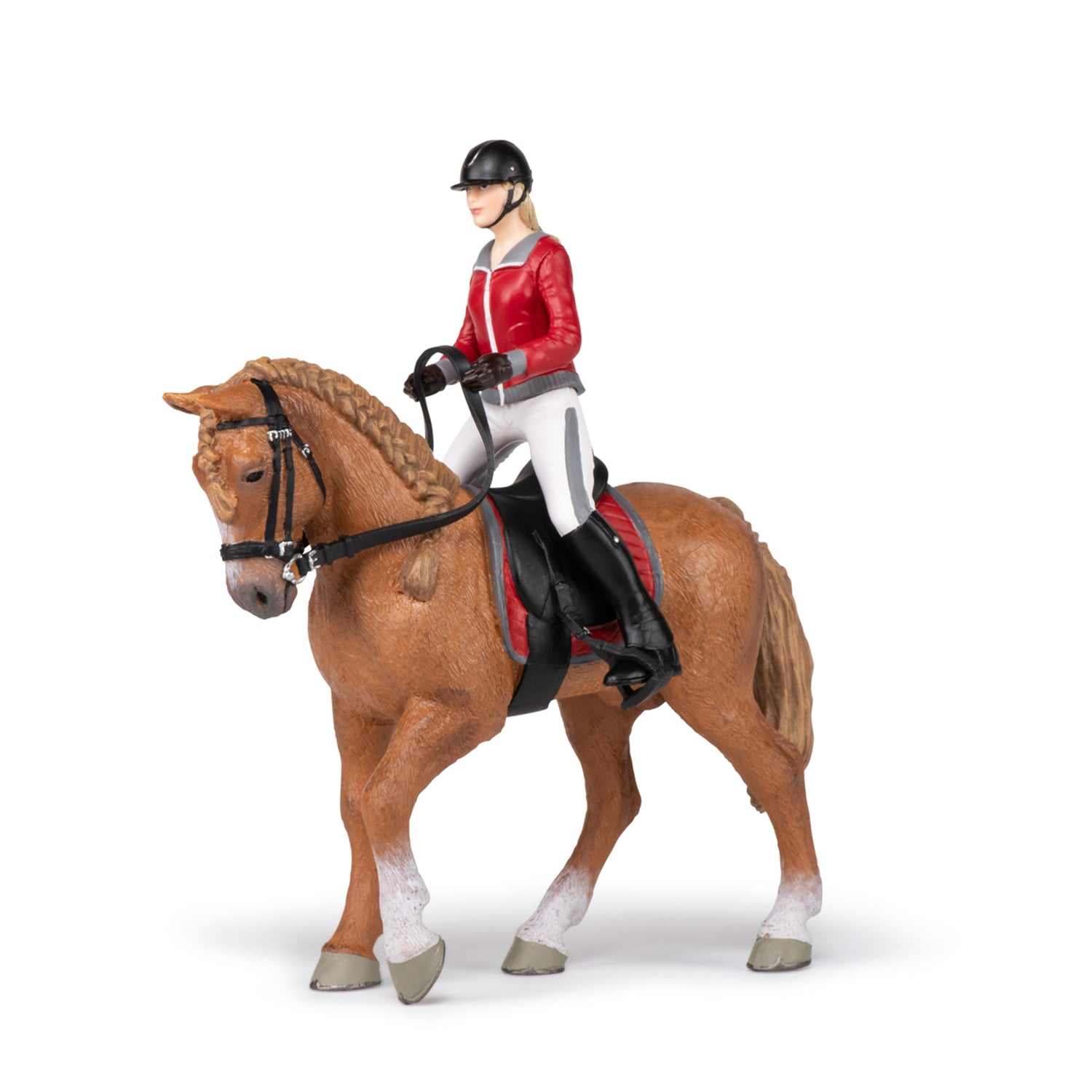 papo-pferd-und-reiter-figur-fuchs-ausritt-set image 4