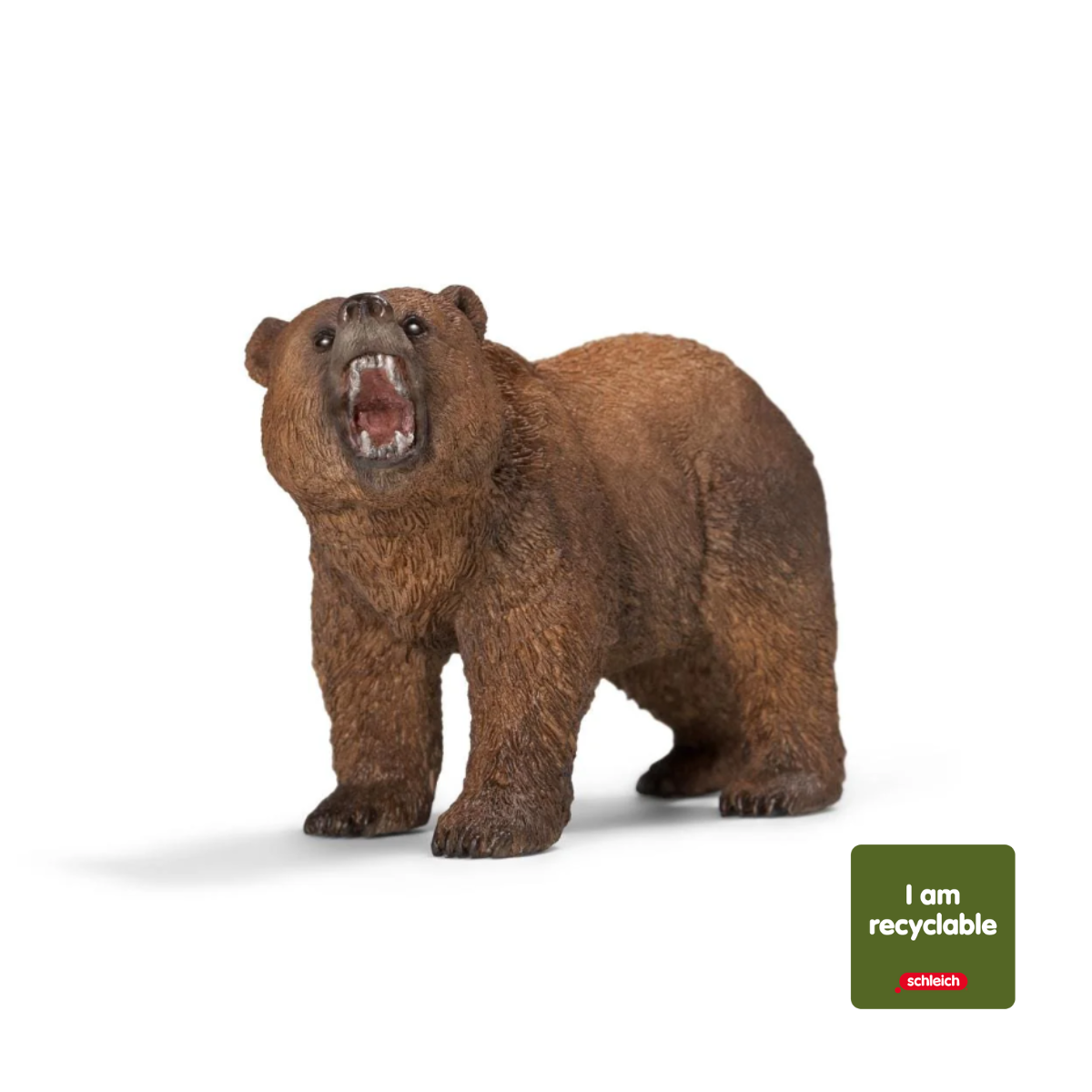 schleich-wild-life-grizzlyb-r-14948-tierfigur-braun image 1