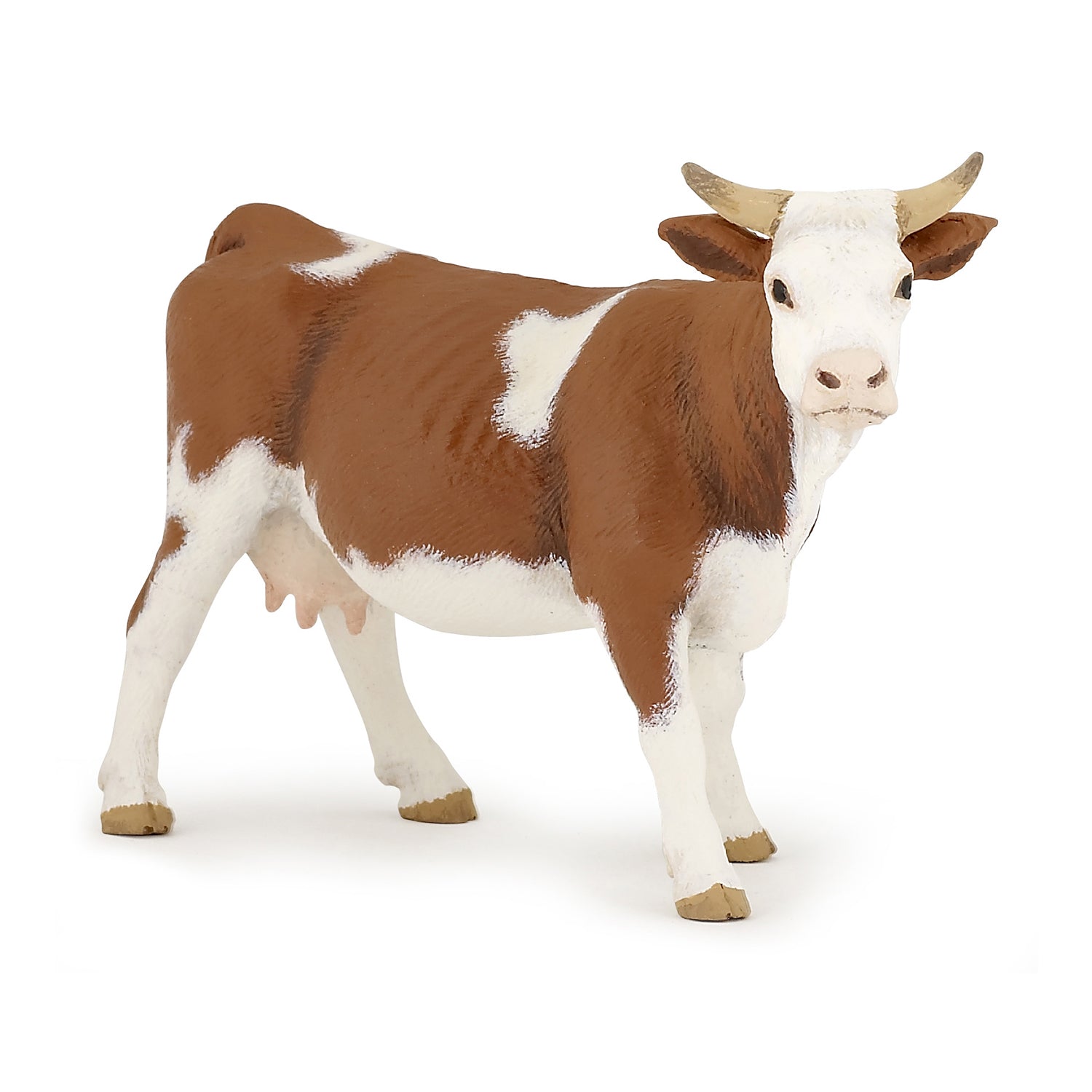 papo-farmyard-friends-simmentaler-kuh-tierfigur image 1