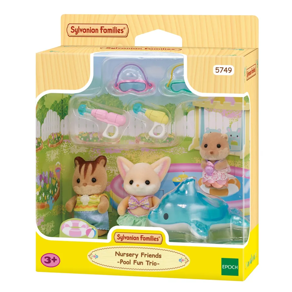 sylvanian-families-school-poolspa-5749-figuren-3-babys-set image 1
