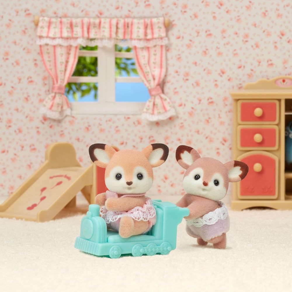 sylvanian-families-baby-reh-zwillinge-5800-spielset image 2