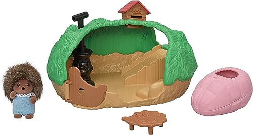 sylvanian-families-5453-baby-igelh-hle-puppenhaus-spielset-camping image 7