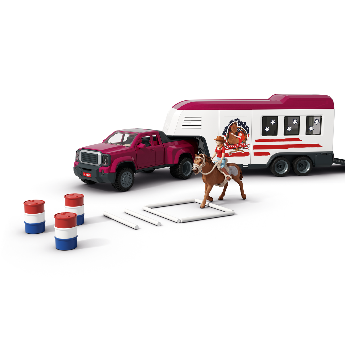 schleich-horse-club-lakeside-truck-42705-mit-anh-nger image 6