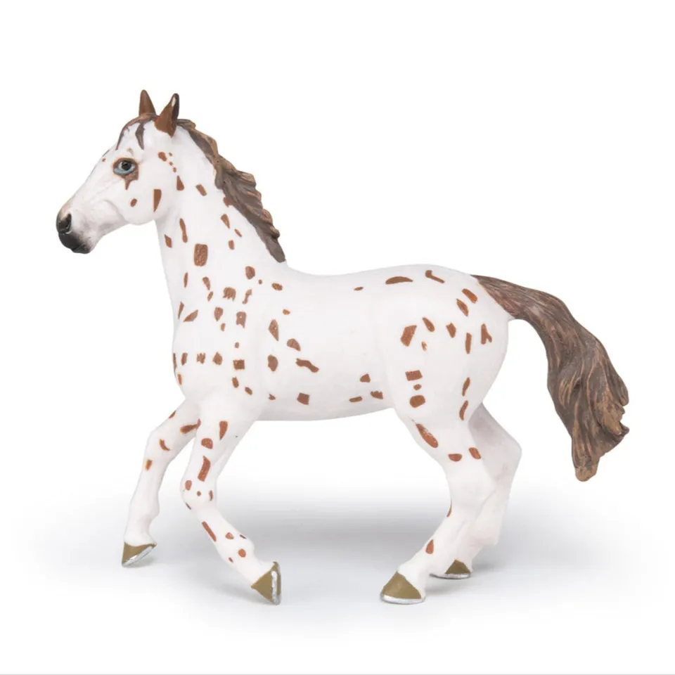 papo-horses-braune-appaloosa-stute-pferdefigur-gefleckt image 1