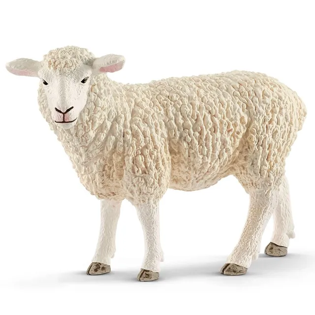 schleich-farm-world-schaf-tierfigur-wolle-wei-13882 image 1