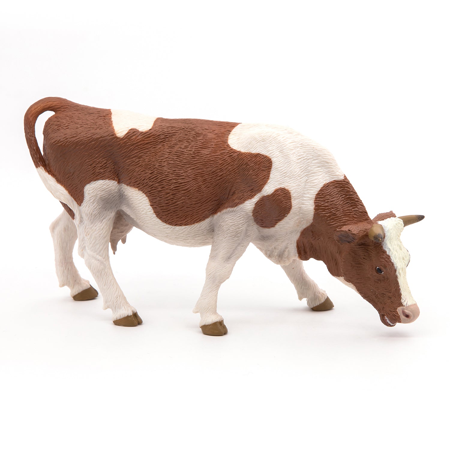 papo-farmyard-friends-simmentaler-kuh-grasend-figur image 2