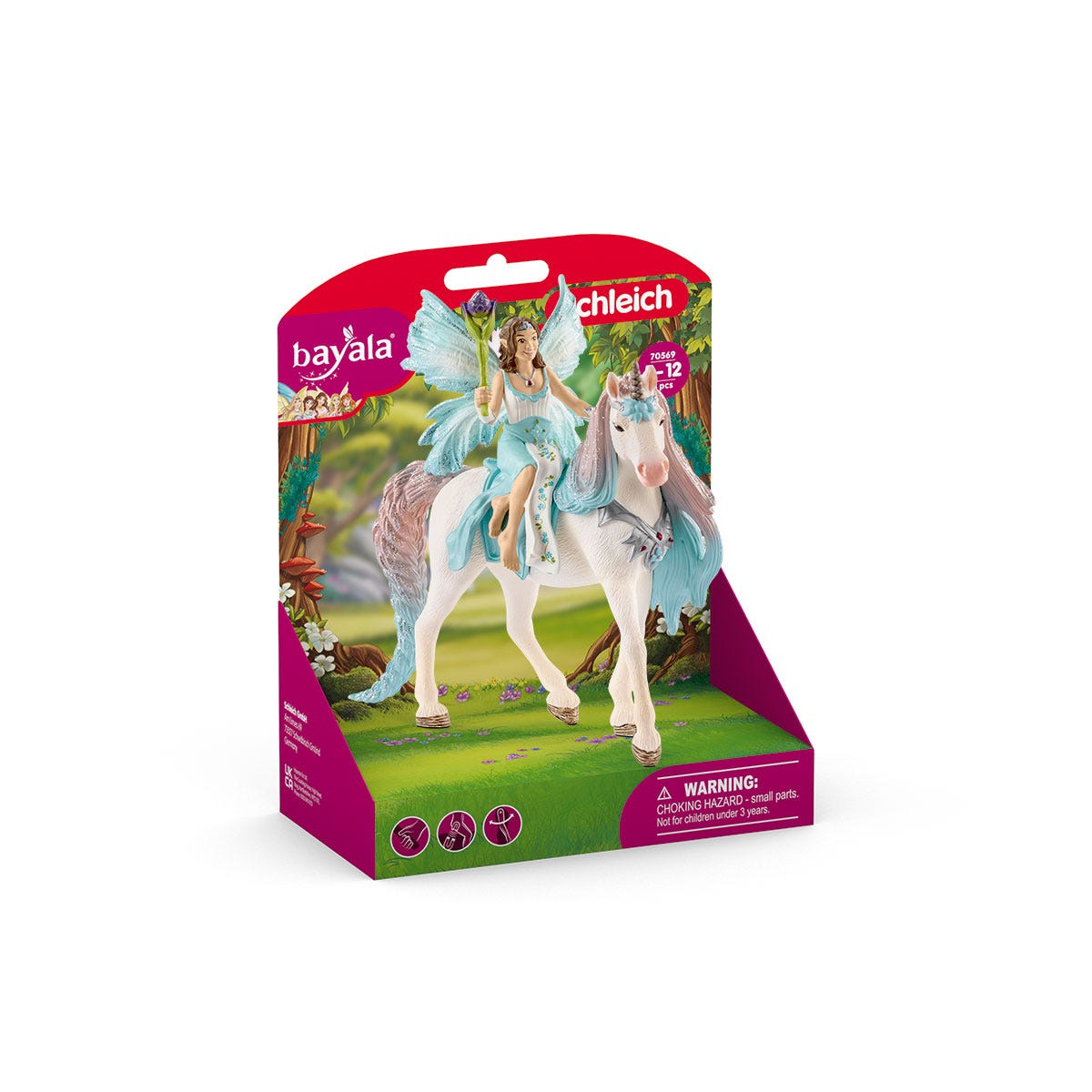 schleich-bayala-eyela-prinzessinnen-einhorn-figur-set-elfen image 2