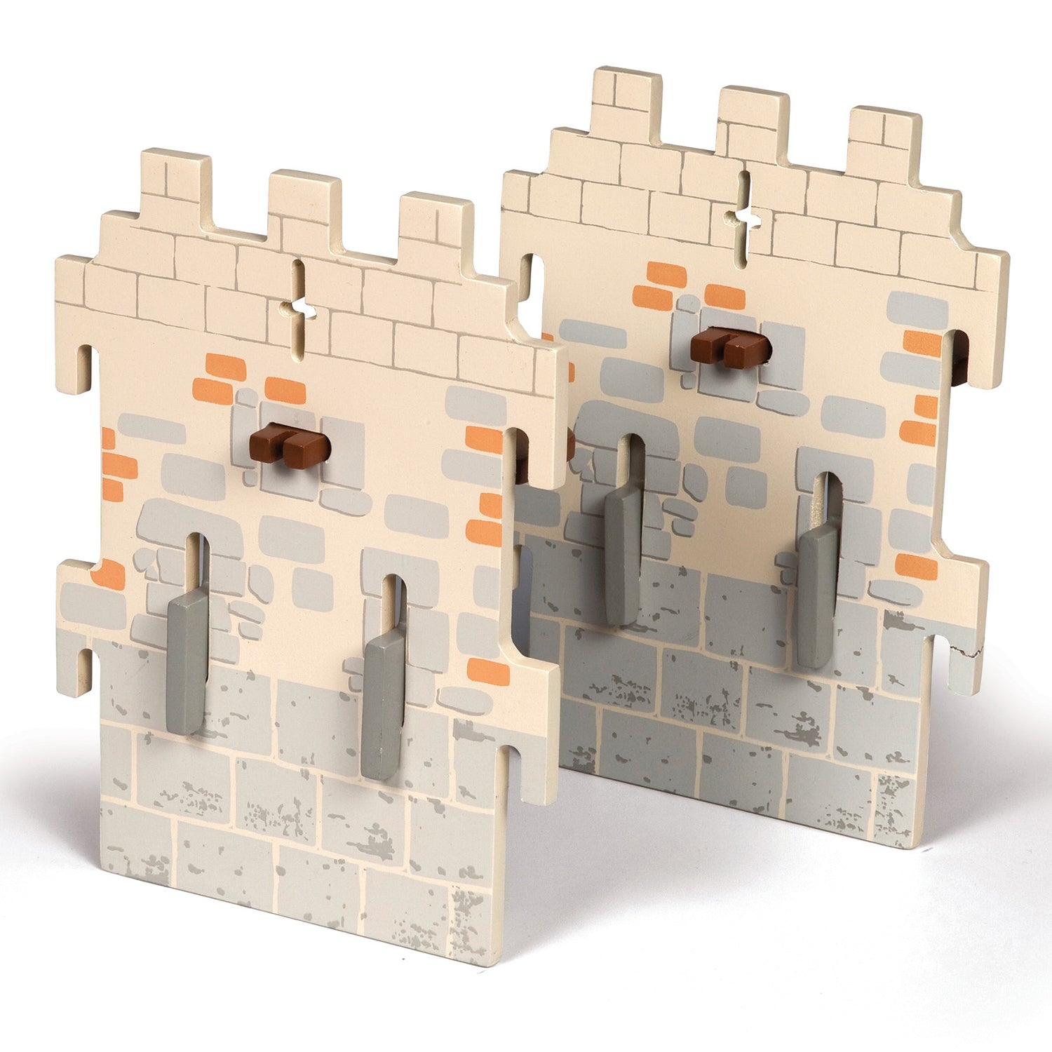 papo-medieval-set-6-waffenmeisterburg-2-mauern image 1