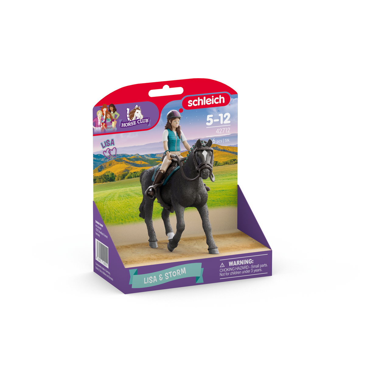 schleich-horse-club-lisa-storm-reiterset-schwarz image 6
