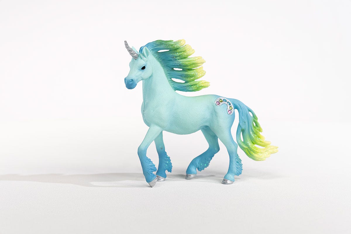 schleich-bayala-zuckerwatte-einhorn-hengst-70722-einhornfigur image 4