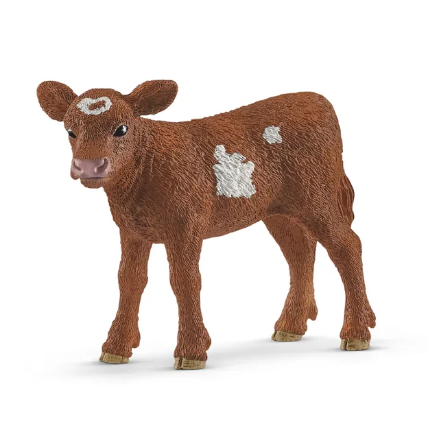 schleich-farm-world-texas-longhorn-kalb-tierfigur-bundle image 1