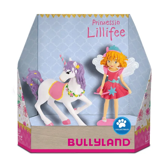 bullyland-princess-lillifee-18901-spielfiguren-set-mit-einhorn-rosalie image 1