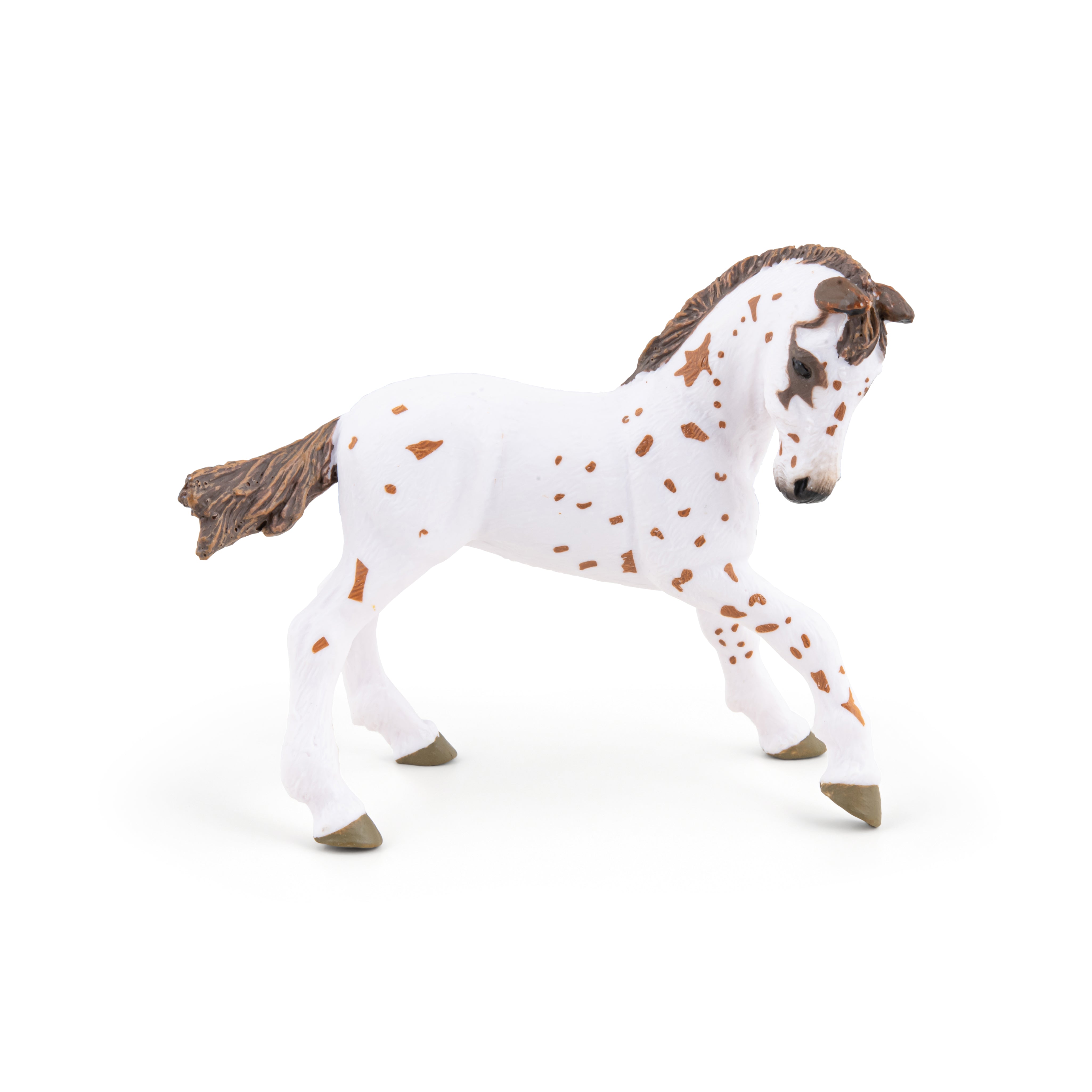 papo-horses-appaloosa-fohlen-figur-braun-gefleckt image 1
