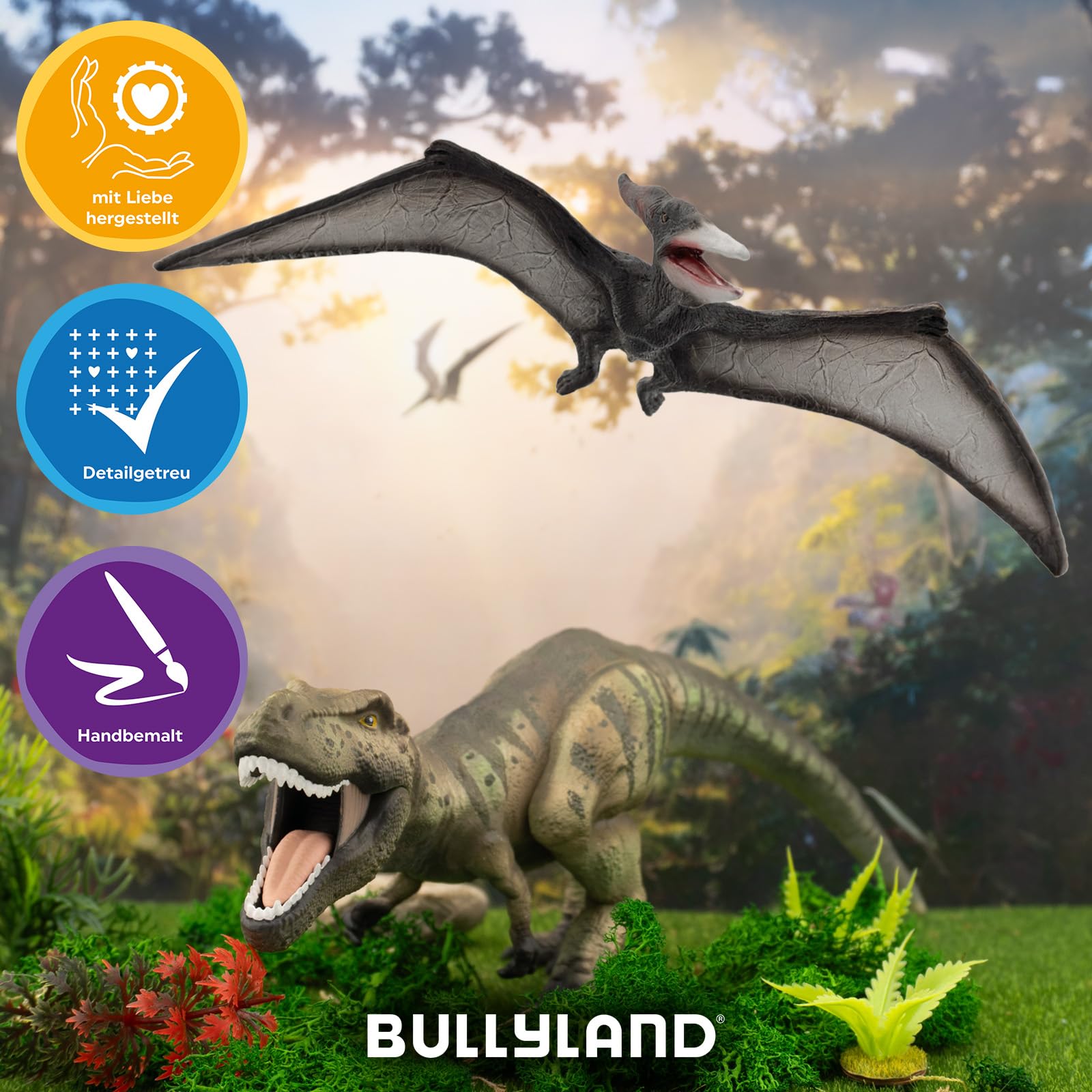 bullyland-dinopark-pteranodon-spielfigur-61364-30-7-cm-flugsaurier image 5