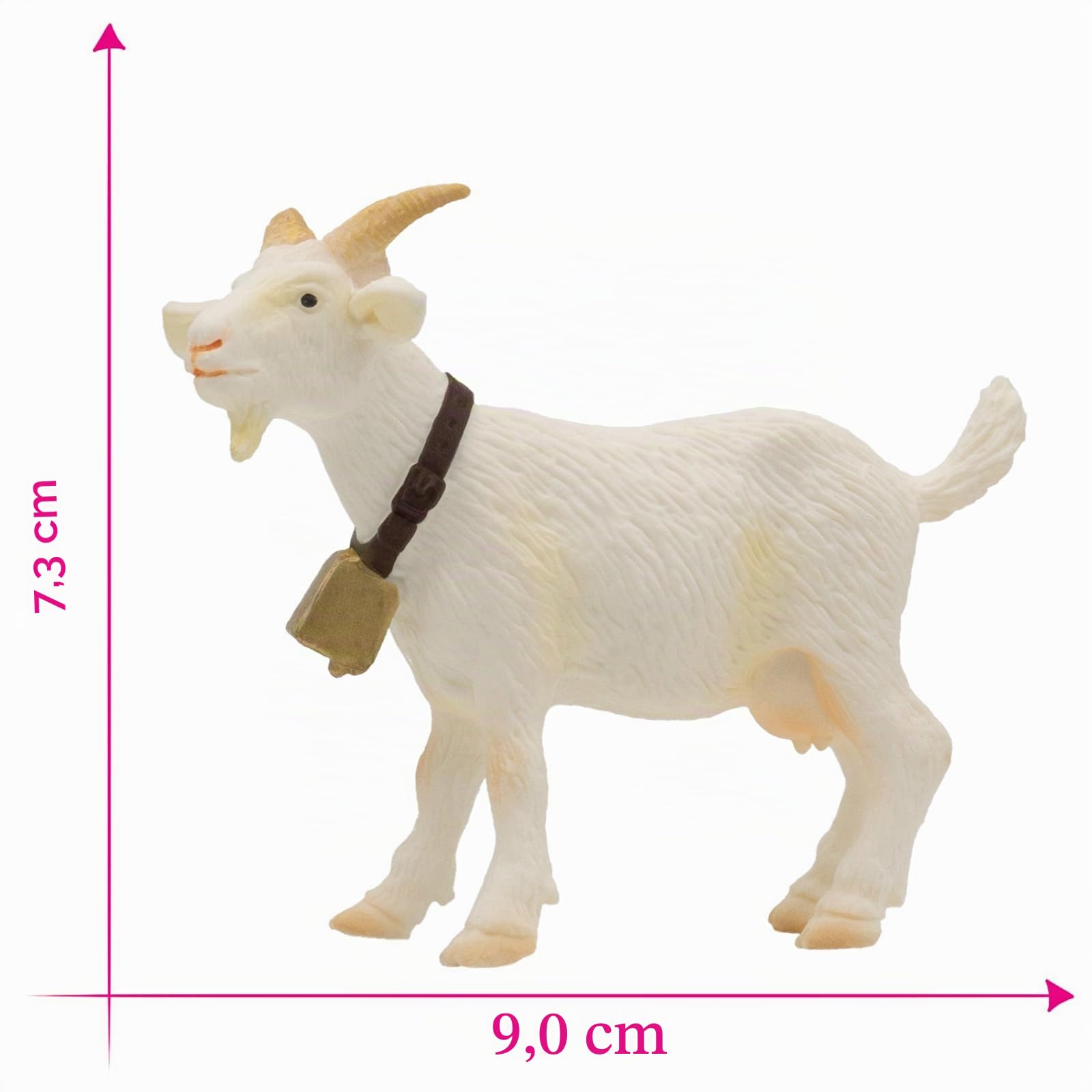 bullyland-farm-62318-ziege-spielfigur-9-cm image 2