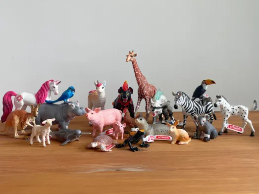 schleich-farm-world-bundle-tierfiguren-set-bauernhof-wildtiere image 1