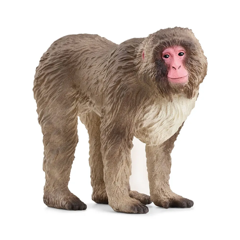 schleich-wild-life-14871-japanmakak-tierfigur-affe image 1
