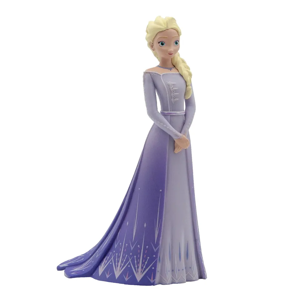 bullyland-13510-disney-frozen-2-elsa-spielfigur-lila-kleid image 1
