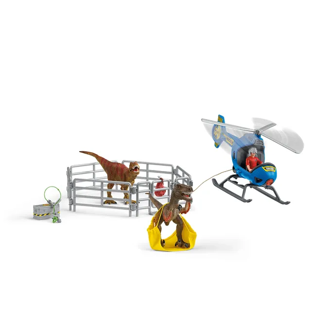 schleich-dinosaurs-dino-helikopterrettung-spielset-72216 image 1