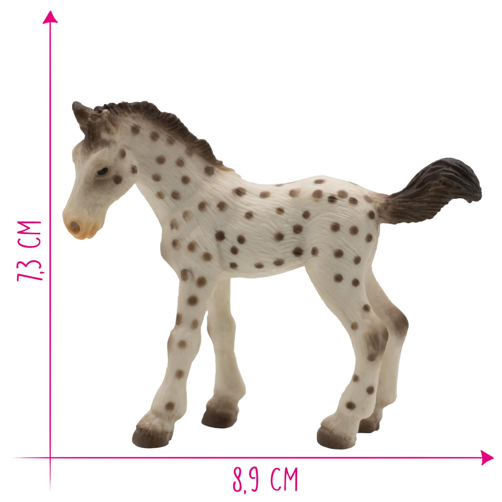 bullyland-paddock-knabstrupper-fohlen-62673-pferdefigur-8-9-cm image 2