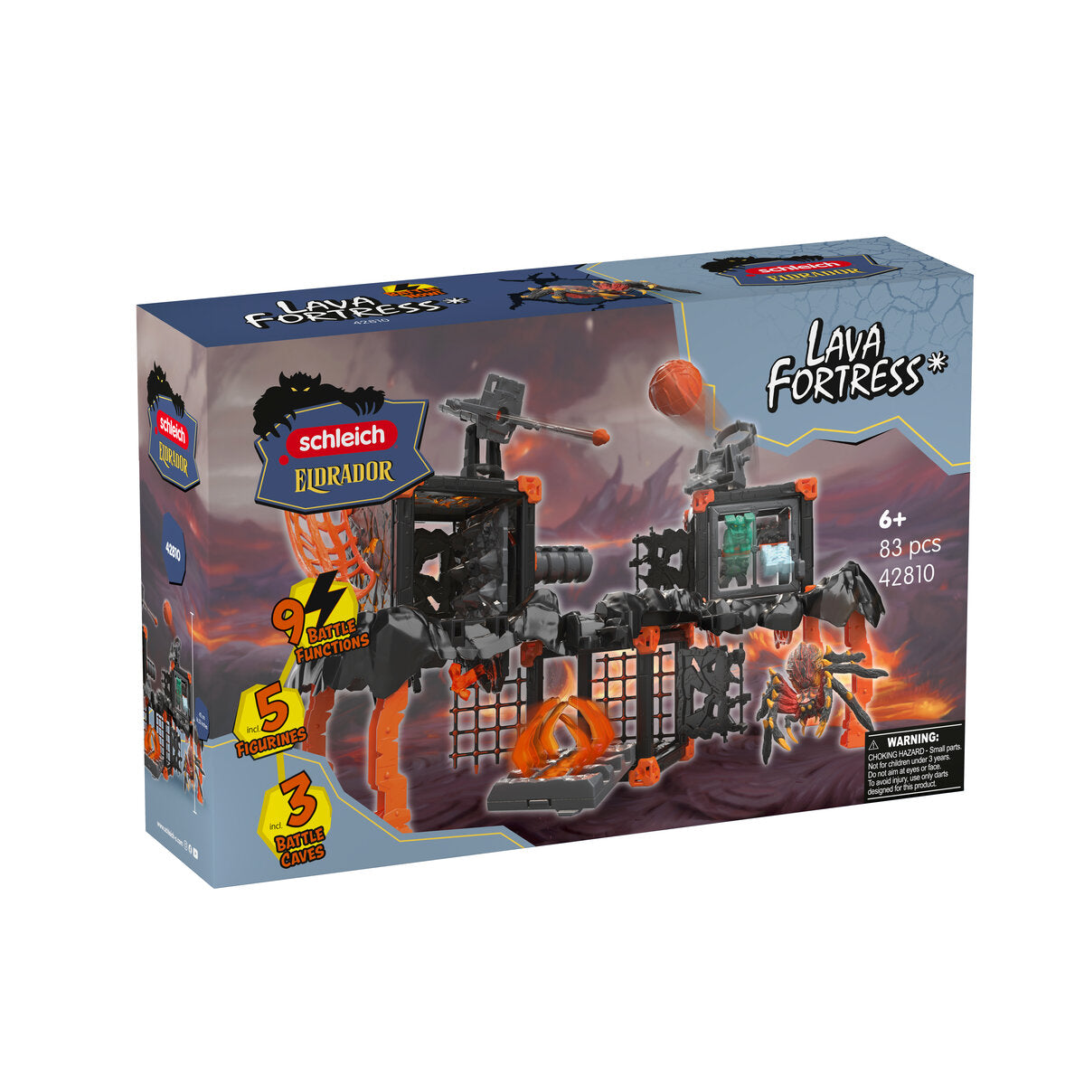 schleich-eldrador-lava-fortress-42810-spielfigur-lavatarantel image 3