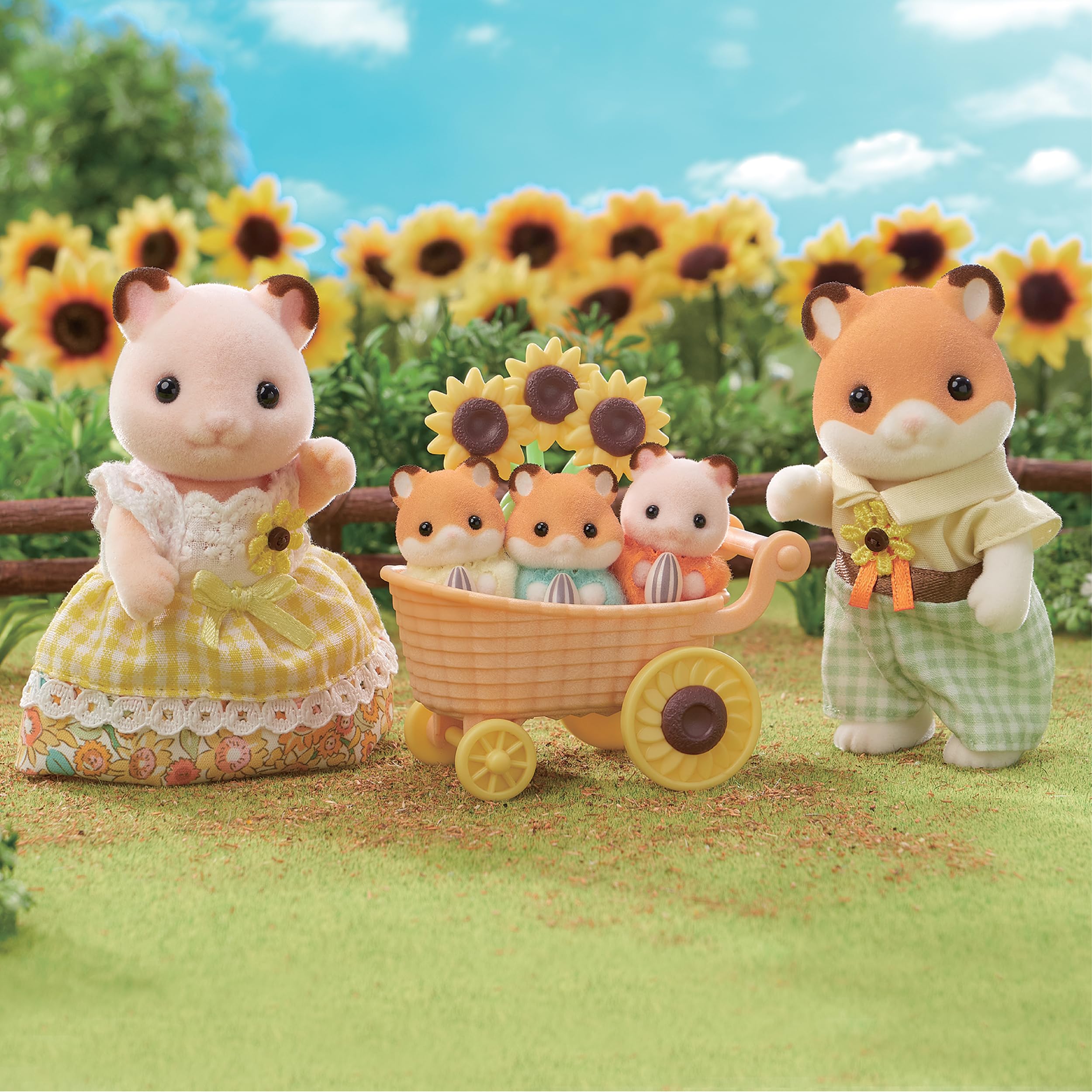 sylvanian-families-5856-hamster-familie-spielfiguren-5-teilig image 3