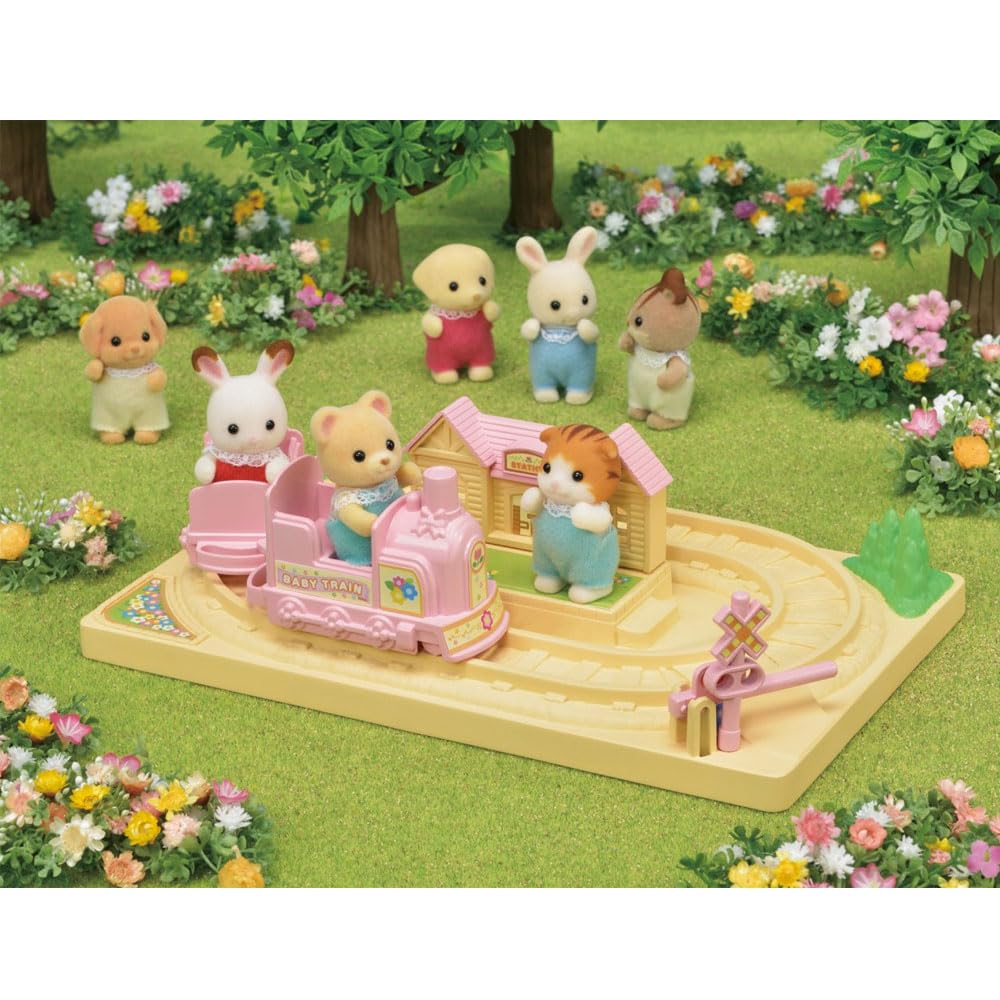 sylvanian-families-5320-baby-abenteuer-zug-spielset image 5