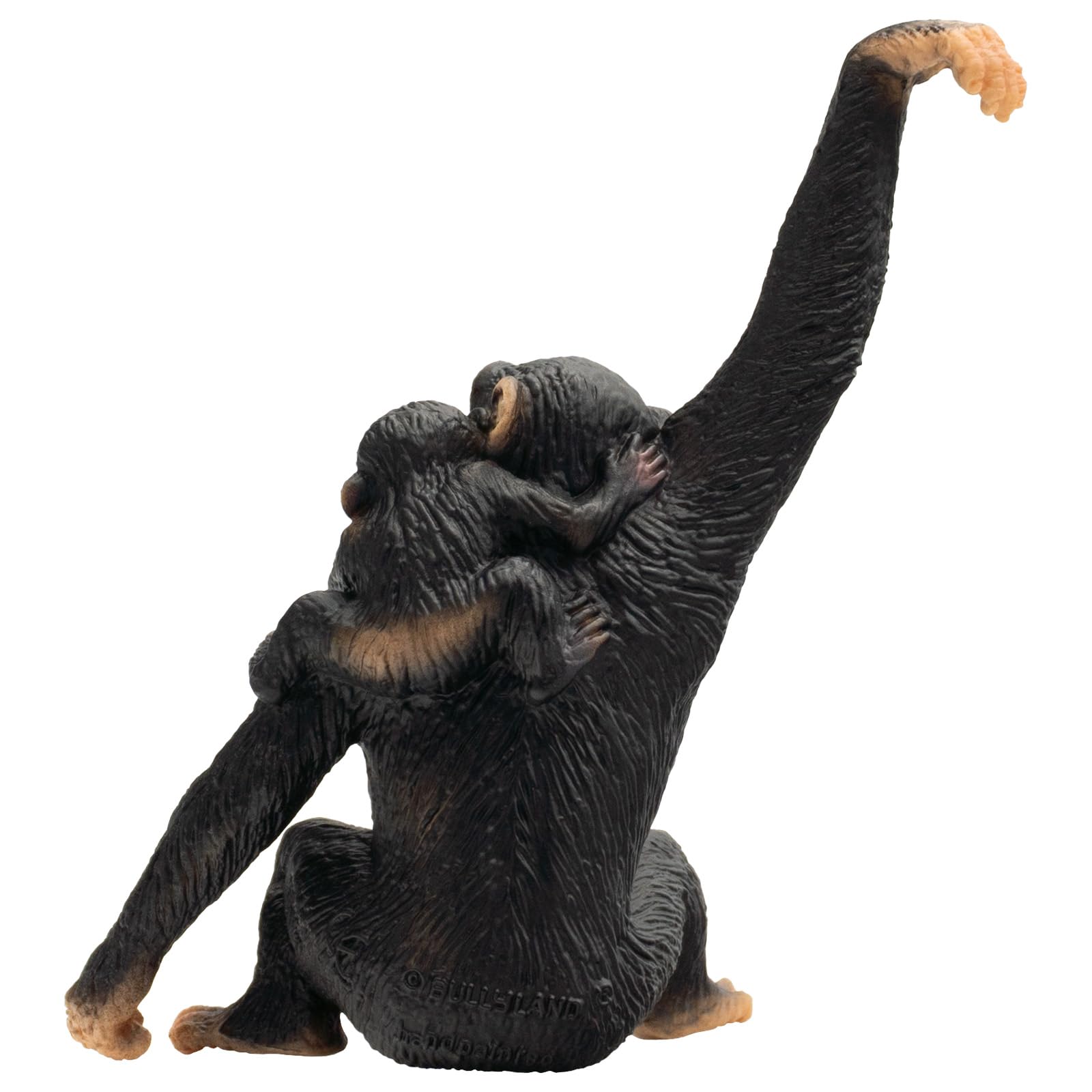 bullyland-safari-63594-schimpansen-mutter-baby-figur-10-5-cm image 4