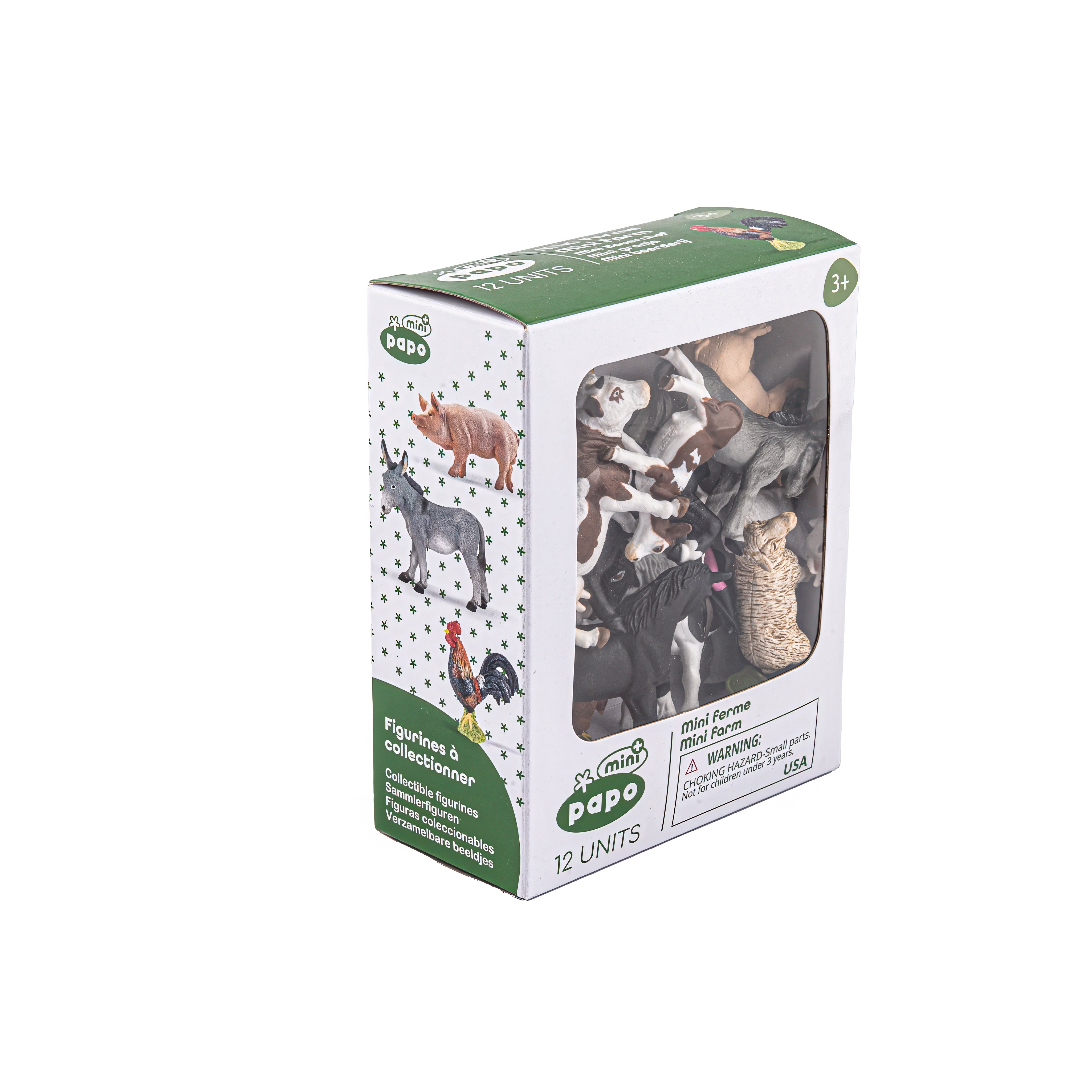papo-mini-papo-bauernhof-figuren-12-st-ck-set image 1