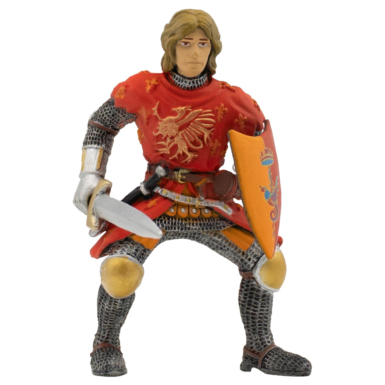 bullyland-castles-and-palaces-prinz-rote-r-stung-spielfigur-8-cm image 1