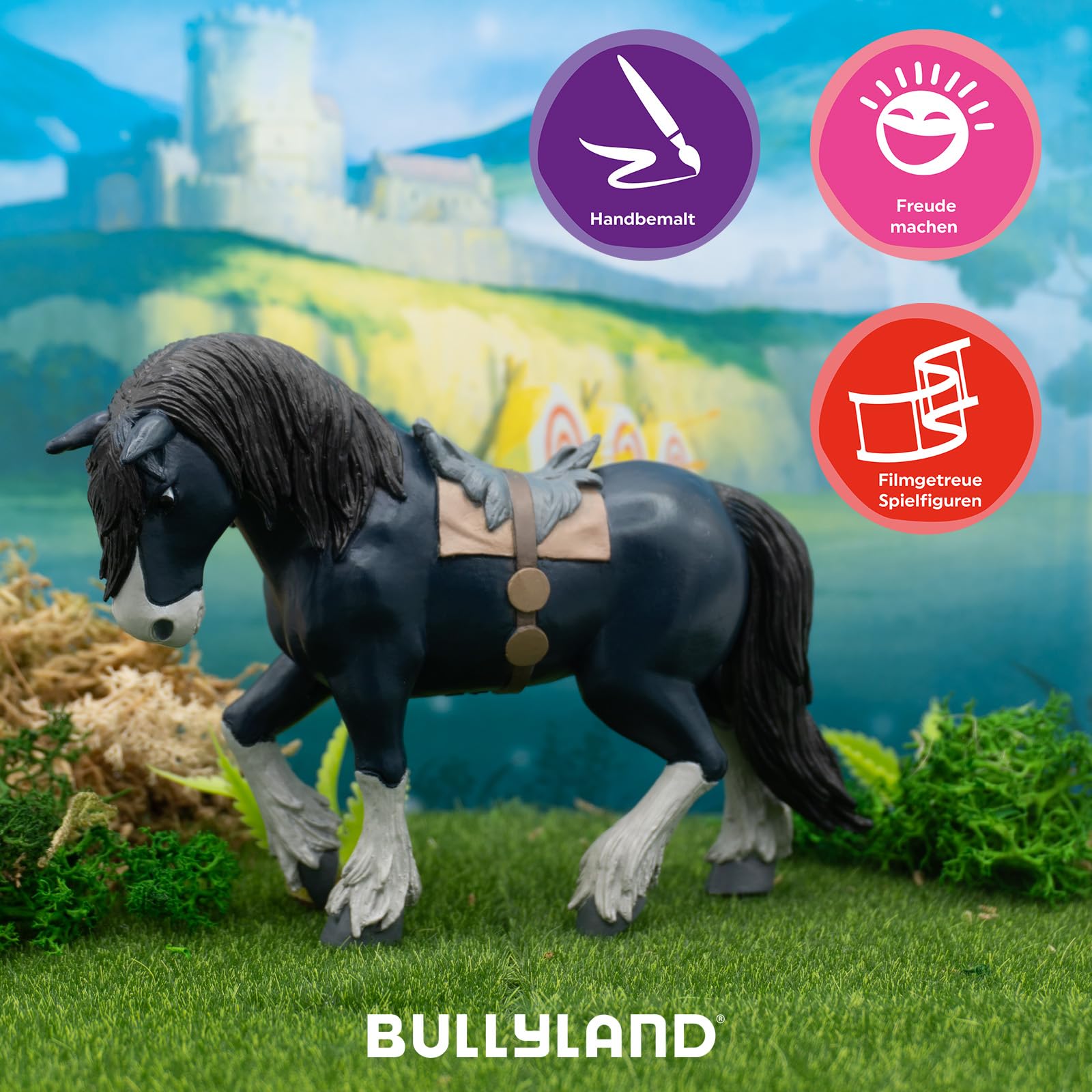 bullyland-disney-pixar-angus-12828-pferd-figur-16-cm-wei image 5