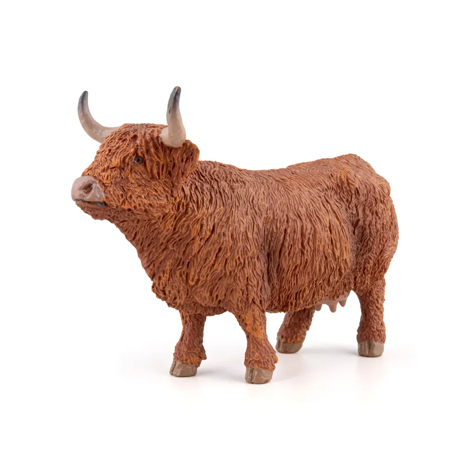 papo-farmyard-friends-hochlandkuh-tierfigur image 1