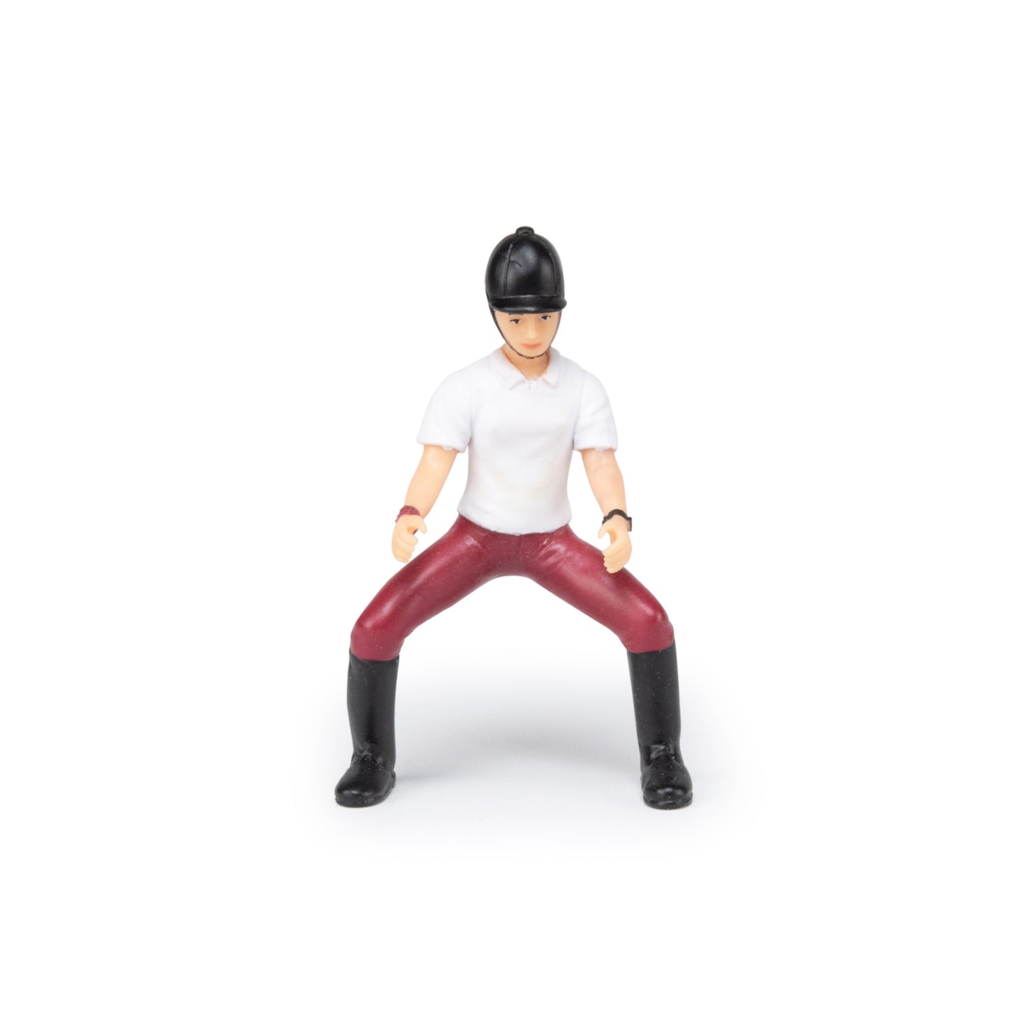 papo-pferde-junge-reiterin-figur-m-dchen-mit-helm-pony-set image 2