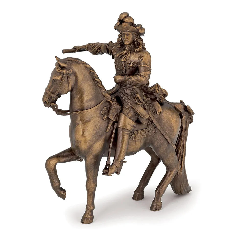 papo-historicals-ludwig-xiv-zu-pferd-reiterfigur image 1
