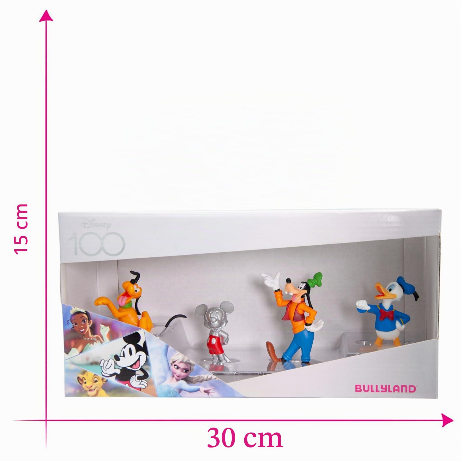 bullyland-disney-100-jahre-set-mickey-platin-4-figuren image 2