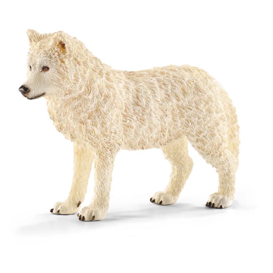 schleich-wild-life-arktischer-wolf-tierfigur-bundle-polarwolf image 1