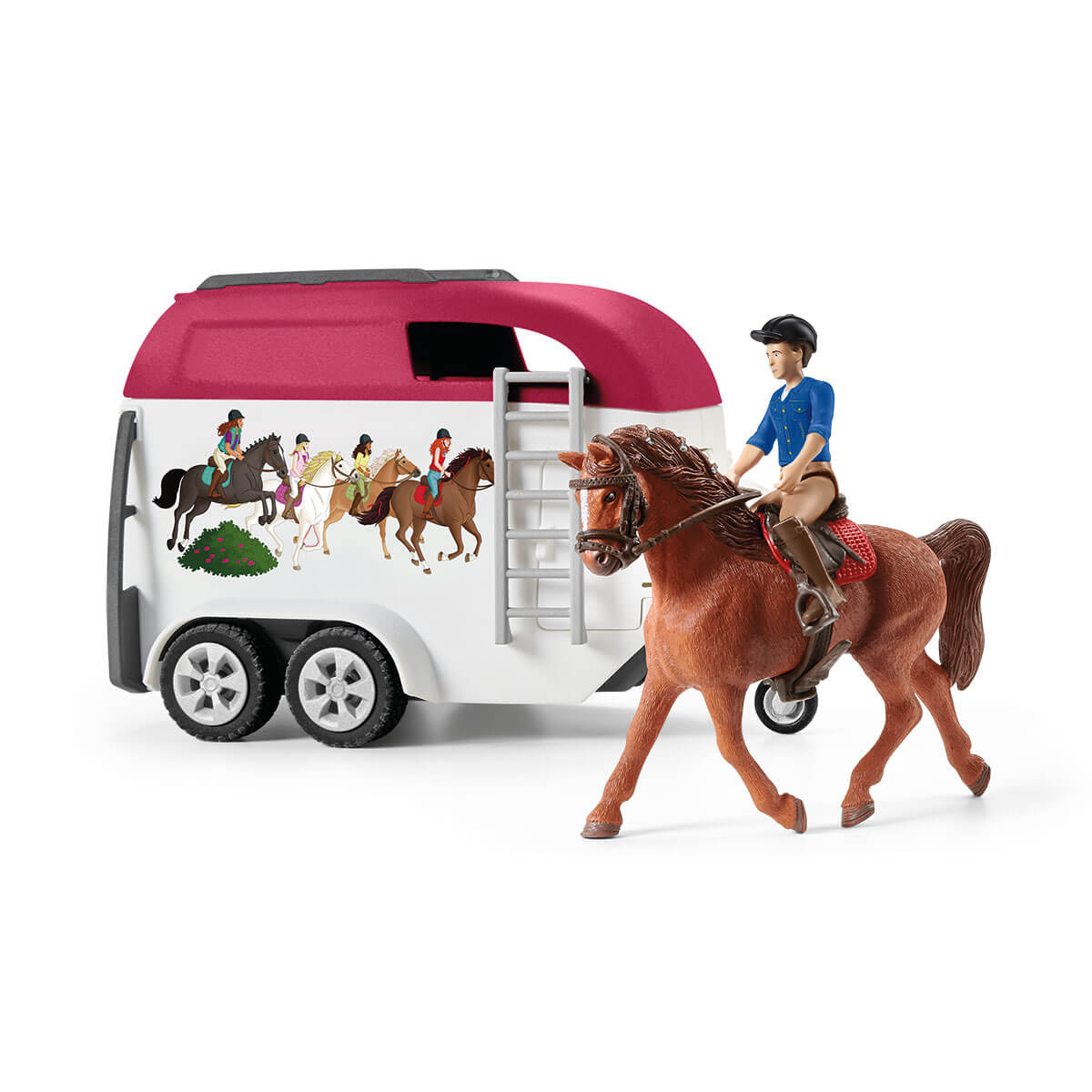 schleich-horse-club-abenteuer-auto-pferdeanh-nger-spielset-42535 image 3