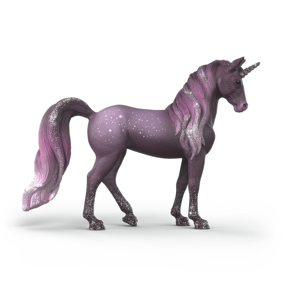 schleich-bayala-galaxy-regenbogen-einhorn-stute-figur-70842-glitzernd image 3