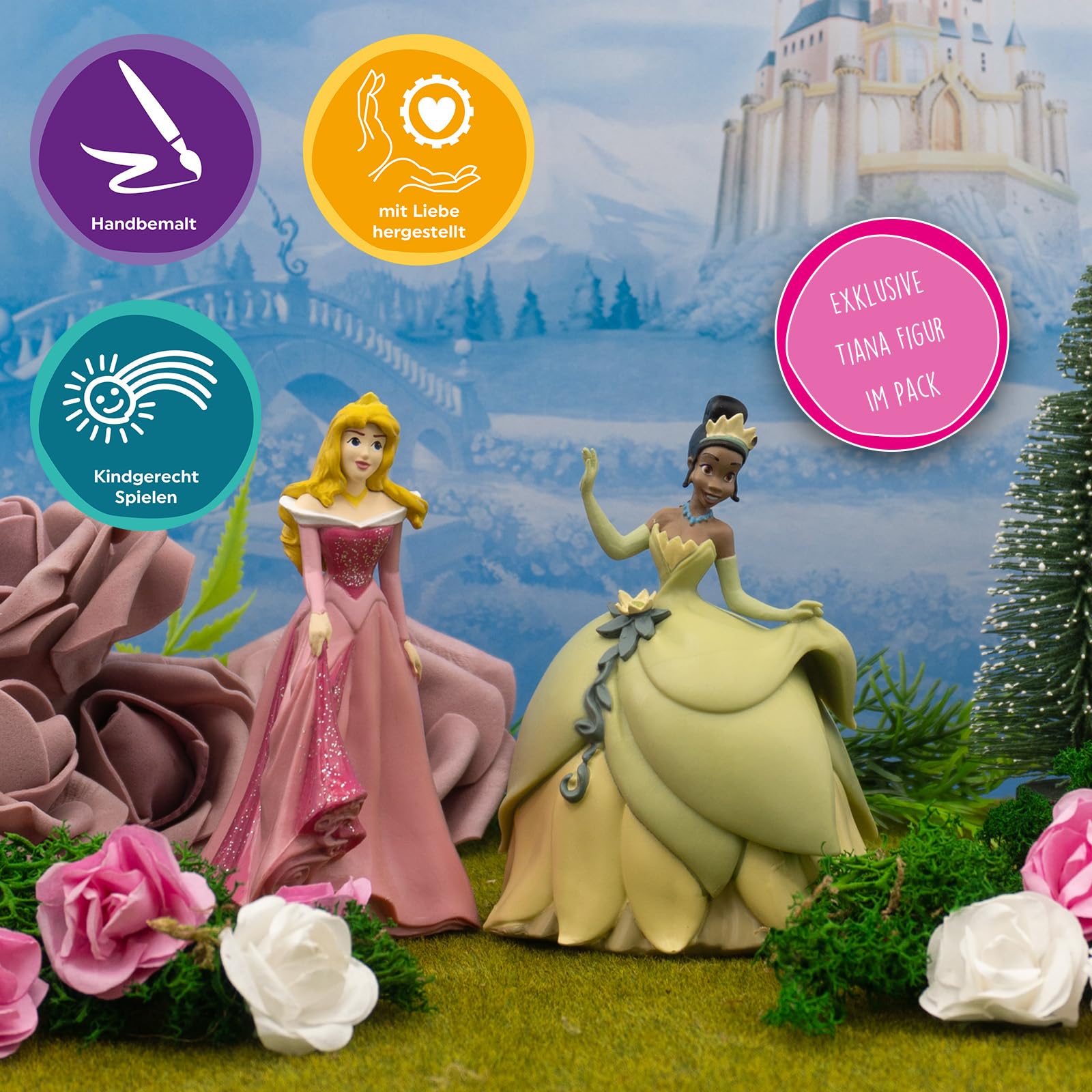 bullyland-disney-princess-set-13260-spielfiguren-5er-belle-jasmin image 5