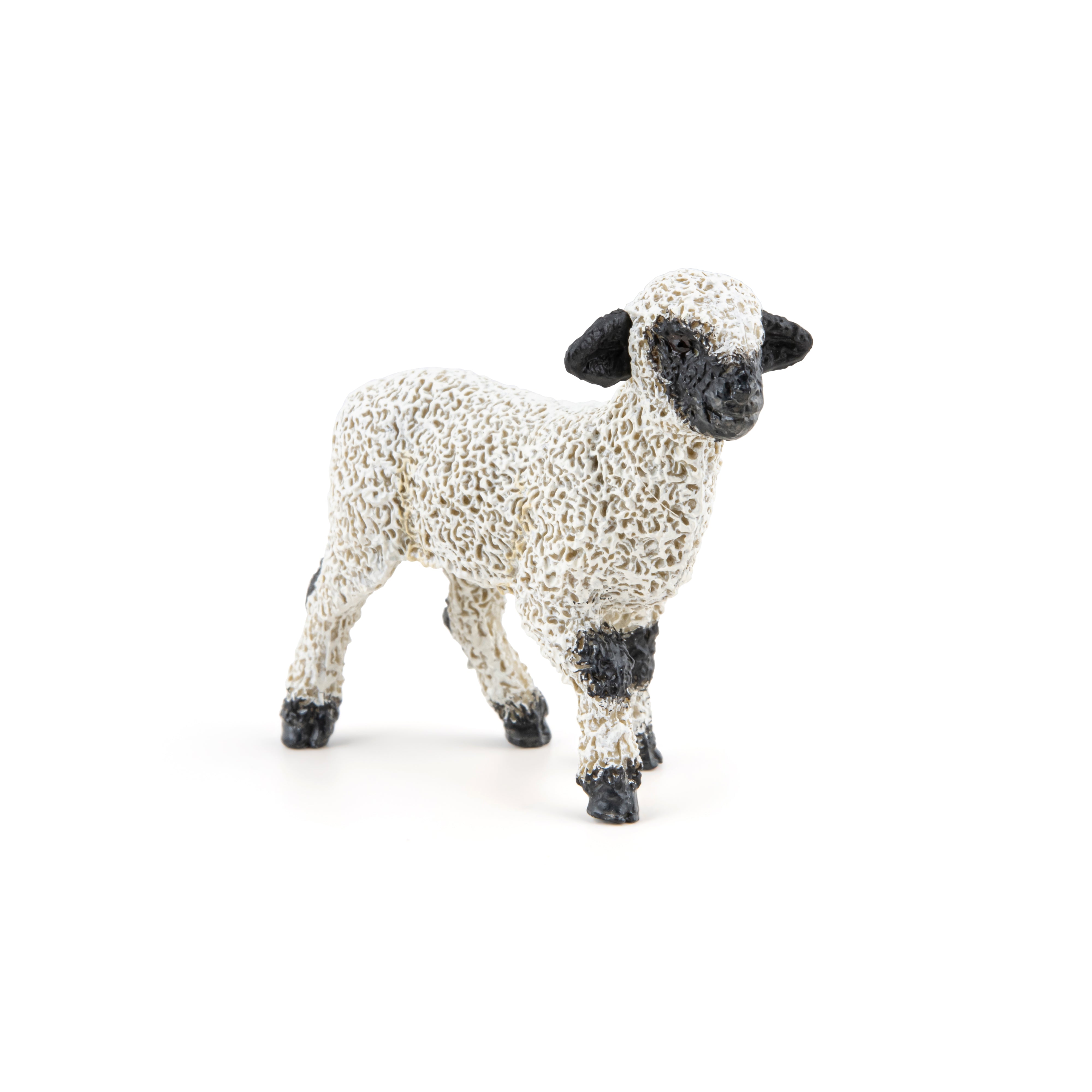 papo-farmyard-friends-walliser-schwarznasenlamm-schaffigur image 3