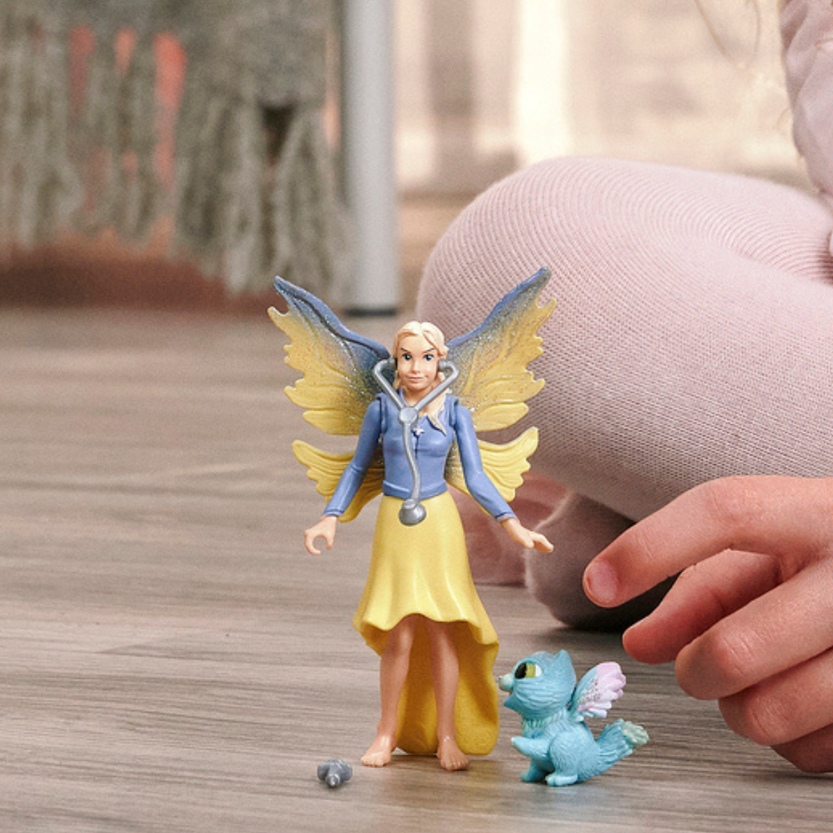schleich-bayala-magische-tieraufzucht-spielset-mit-elfe-sera image 2