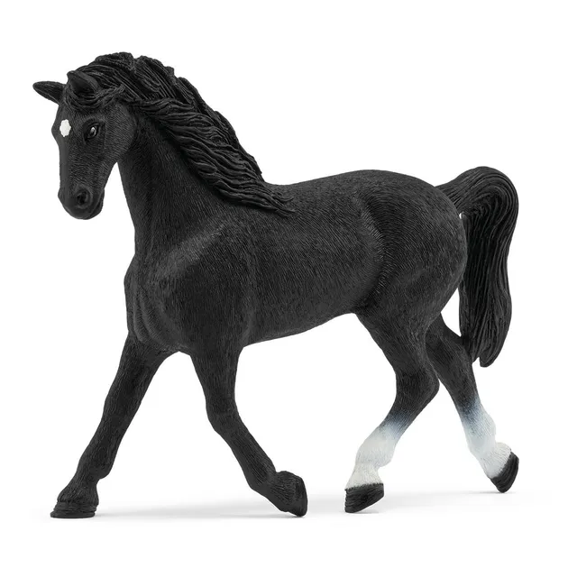 schleich-horse-club-holsteiner-stute-pferde-figur-schwarz-springpferd image 1