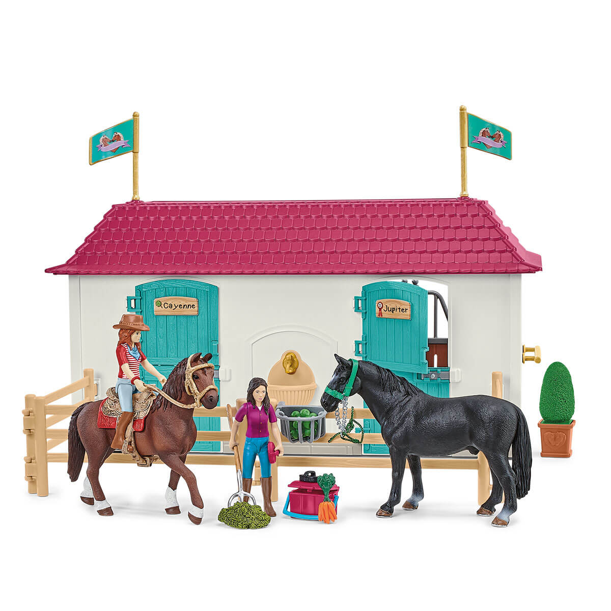 schleich-horse-club-lakeside-pferdehof-42551-spielset-mit-pferden image 7