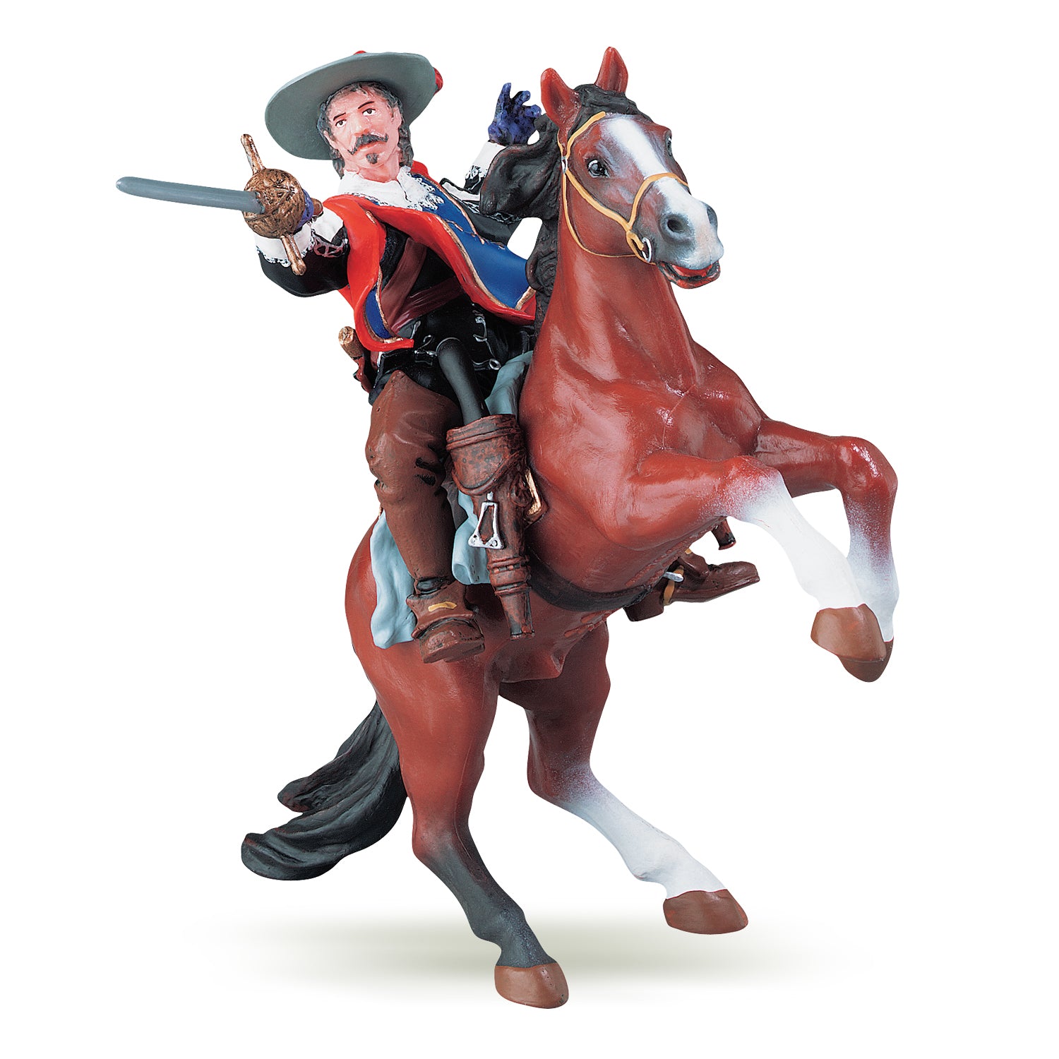 papo-historicals-musketier-pferd-spielfigur-beritten image 2
