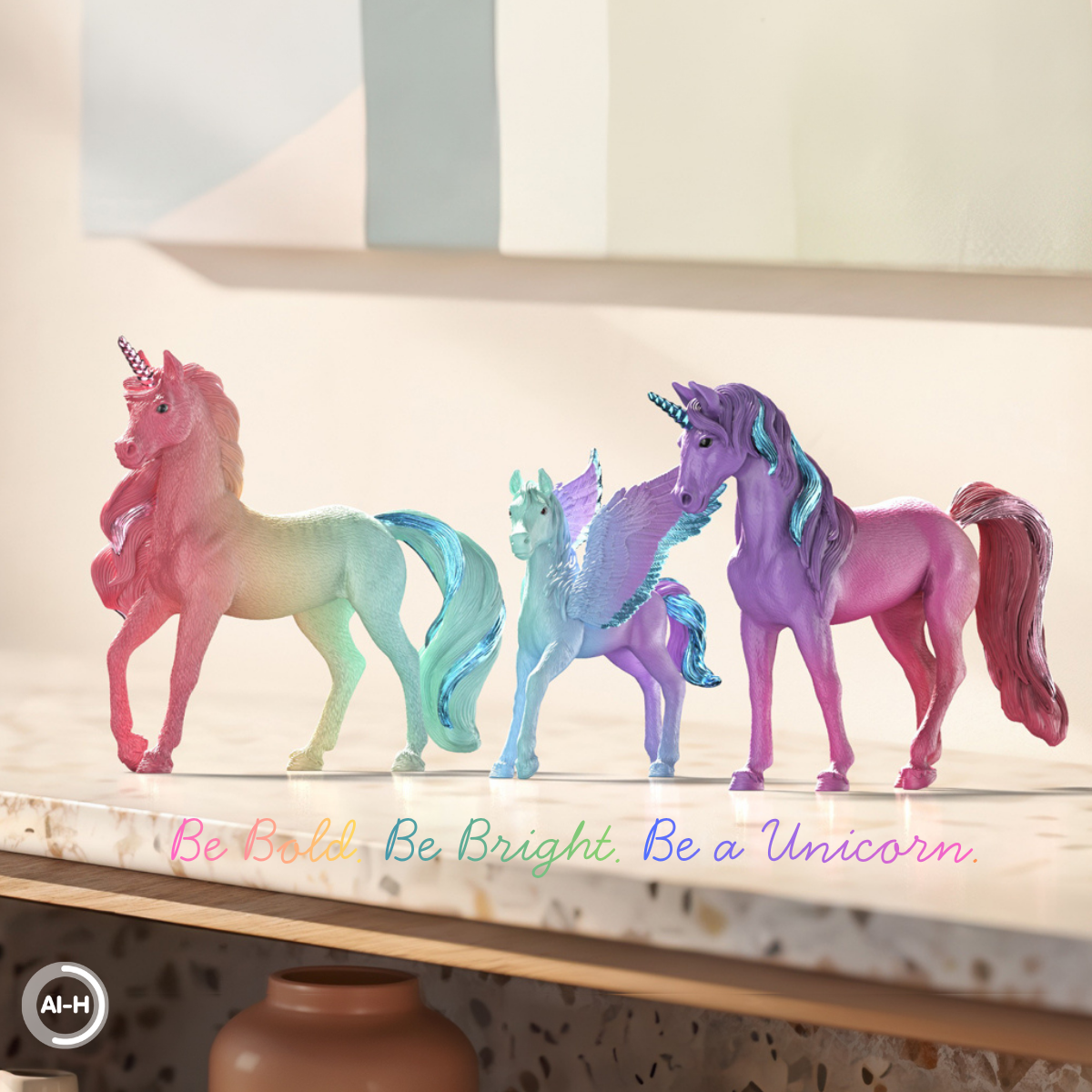 schleich-bayala-regenbogeneinh-rner-einhorn-set-sammler image 2